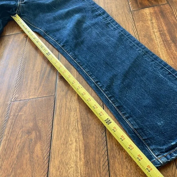 Active Ride Shop mens blue denim 34 x 30 reform style straight leg skater jeans - Picture 12 of 14